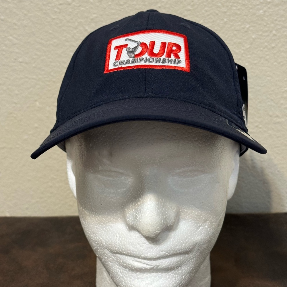 Tour Championship Coca-Cola Golf Tournament Adjustable Hat/Cap by Ahead Blue NWT